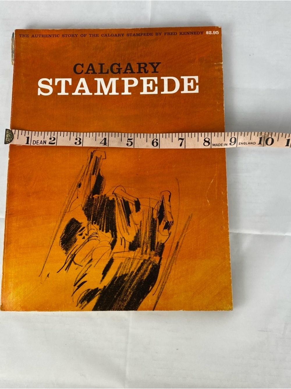 VTG Calgary Stampede Book Fred Kennedy Western Rodeo Alberta History Paperback - Picture 9 of 9
